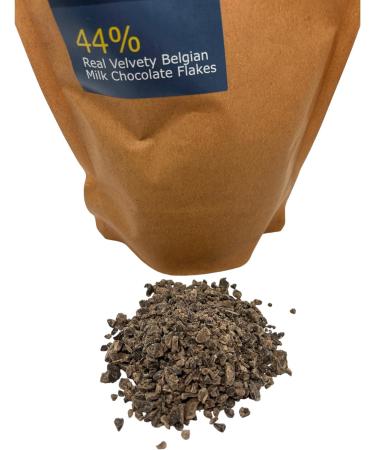 Luxury Hot Chocolate - Real 44% Belgian Milk Chocolate Flakes - 750g - Buy Online on GoSupps.com