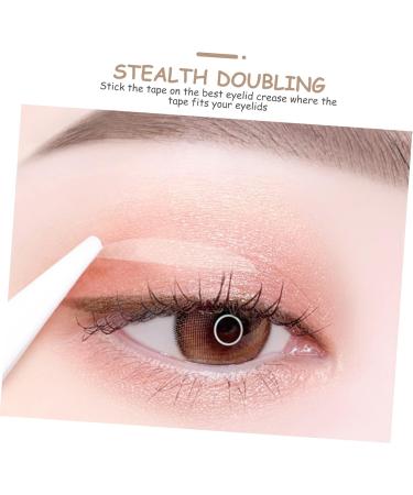 minkissy 24 Rolls Lace Double Eyelid Sticker Double Eyelid Tapes Stickers Invisible Tape Eyelid Lifter Strips Double Sided Eyelid Tape Double Sided Tape Natural Eyelid Tape Girl Reel Simple - Buy Online on GoSupps.com