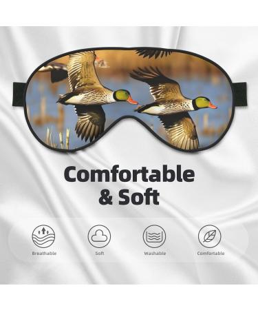 Buy Hunting Fly Wild Print Sleep Eye Mask | Soft Eyeshade for Travel & Naps | Unisex Comfort - Buy Online on GoSupps.com