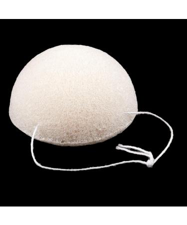 Zunedhys 5X Konnyaku Jelly Fiber Face Wash Pad Cleaning Sponge Puff Exfoliator-White - Buy Online on GoSupps.com