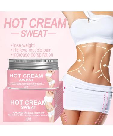  JPSDOWS Anti-Cellulite Cream | 100ml Slimming Anti-Cellulite Massage | Weight loss belly fat burner for women and men natural plant-based ingredients - Buy Online on GoSupps.com