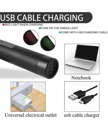 UNBIU Long Range Green Laser Pointer with Adjustable Focus - USB Rechargeable - Buy Online on GoSupps.com