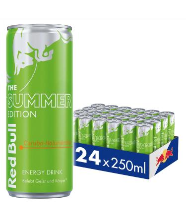 Red Bull Energy Drink Curuba Holunder Blossom Summer Edition 24x250ml cans drinks of 24 pallet without a deposit without a deposit - Austria