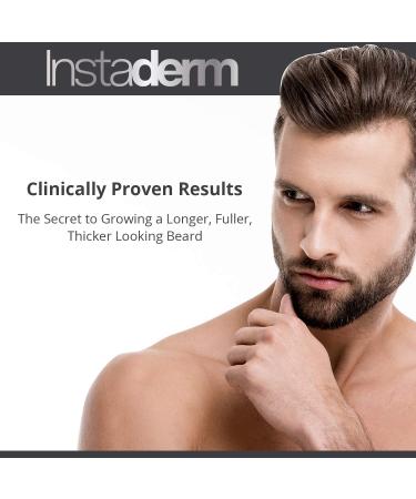 Beard Growth Thickening Serum | Nourishes Strengthens & Repairs Follicles for Fuller Healthier Facial Hair - Prevents Dandruff - Buy Online on GoSupps.com