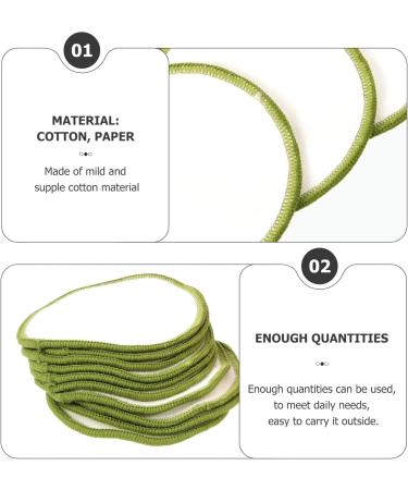 Lurrose Washable Makeup Remover Pads 1 Set Reusable Makeup Remover Pads Finger Makeup Remover Pad Face Cleaning Pad Makeup Puff for All Skin Types with Cotton Laundry Bag Cotton Pads - Buy Online on GoSupps.com