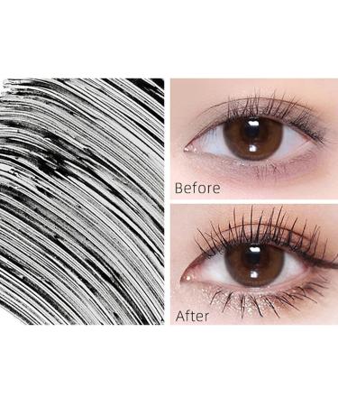 Metal Mascara Set - Bristleless Wand, Waterproof, Long Lasting Extensions - 4Pcs - Buy Online on GoSupps.com