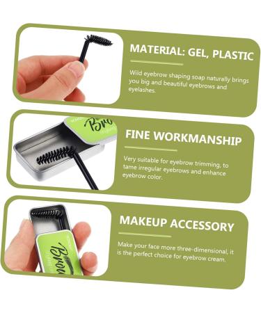 POPETPOP 9 Sets Natural Mascara Lamination Kit Soap Brows Kit Natural Eyebrow Styling Cream Straight Hair - Buy Online on GoSupps.com