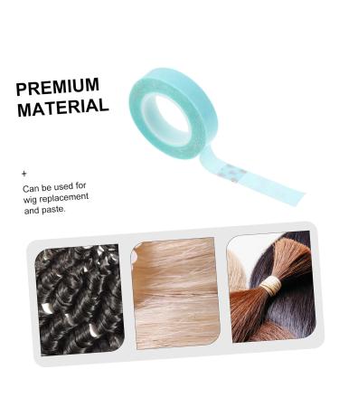 Didiseaon 12 Rolls Wig Double Sided Tape Waterproof Tape Hair Extension Adhesive Strips 2 Sided Tape Blue Scrunchies Tape for Hair Stickers Water Proof Lace Wig Glue Real Person Accessories - Buy Online on GoSupps.com