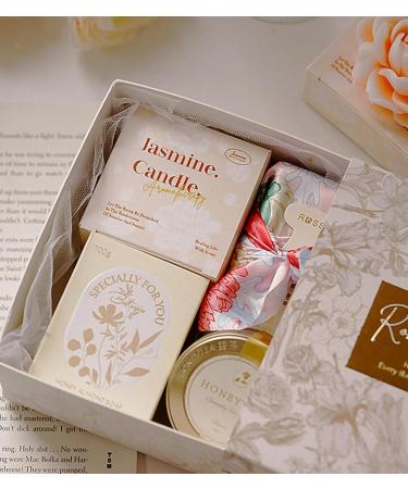 Jasmine Flower Shape Scented Candle - 50G Multicolour Soy Wax - Romantic Decorative Healing Candle for Valentine's Day Weddings & Birthdays - Perfect Gift for Meditation & Stress Relief (Yellow - Buy Online on GoSupps.com