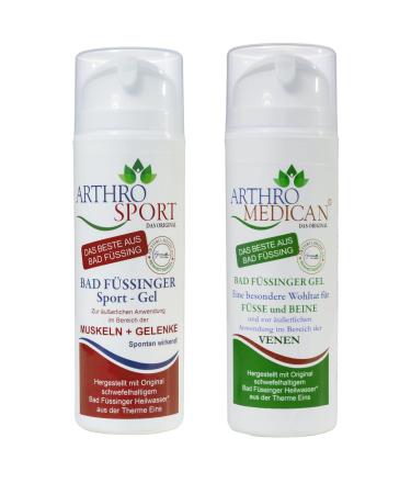 Arthro-Medican Arthro-Sport - Bad F ssinger Sport-Gel 150 ml and Feet-Legs-Gel 150 ml