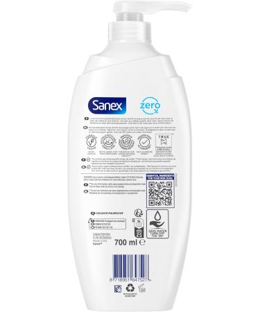  Sanex SANEX - Z ro Baby Kids Shower Gel Pump - Soap Free - For delicate skin - Baby and Child - 700ml - Buy Online on GoSupps.com
