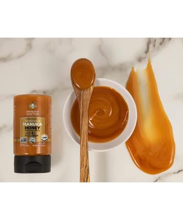 Manuka Doctor MGO 182+ UMF 8 Rated Monofloral Manuka Honey SQUEEZY 10.58 oz - 100% Pure Raw New Zealand Honey, Certified Non-GMO - Buy Online on GoSupps.com