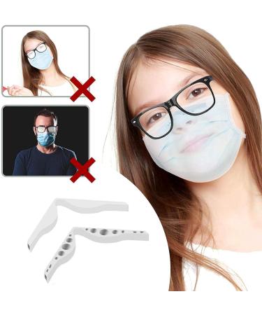20 Pcs Anti-fog Silicone Nose Bridge Strips for Face Masks - Prevent Foggy Glasses, Increase Breathing Space - Washable & Reusable - Buy Online on GoSupps.com
