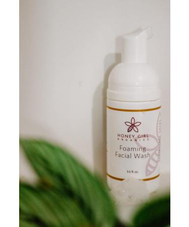 Honey Girl Organics Foaming Facial Wash 3.5 fl oz - Buy Online on GoSupps.com