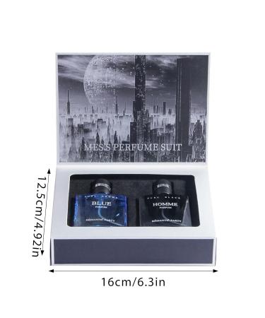 Fragrance Sets for Men Fresh Long Lasting Eau de Parfum Men's Everyday & Dating Fragrances Exude Manly Charisma 60ml/2.0 Fl Oz Black-Orange - Buy Online on GoSupps.com