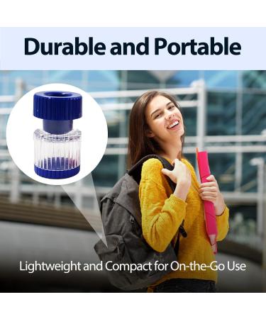 Ergonomic Pill Crusher & Grinder for Easy Tablet Crush - Ideal for Vitamins Elderly Use and Fine Powder - Buy Online on GoSupps.com