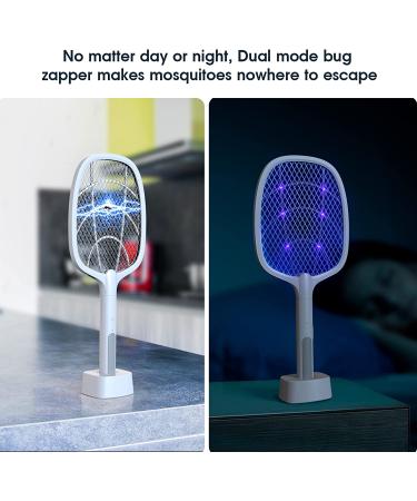 iMirror Bug Zapper Racket - 2 in 1 Rechargeable Electric Fly & Mosquito Swatter (3 Pack, 1800mAH) - Buy Online on GoSupps.com