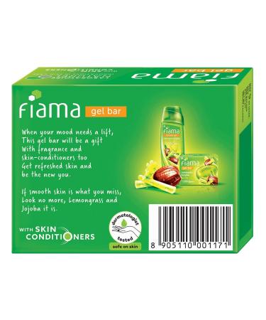 Fiama Soap Lemongrass and Jojoba 125g (Pack of 6) - Buy Online on GoSupps.com