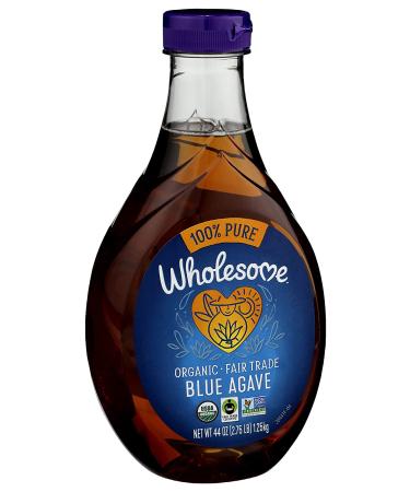 Organic Blue Agave Syrup - 44 oz | Wholesome Sweeteners - Buy Online on GoSupps.com