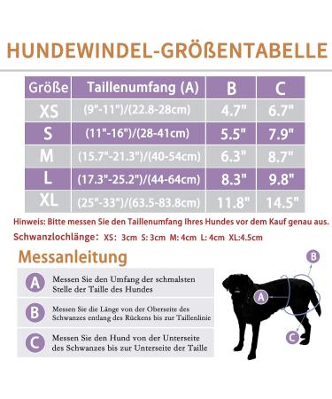 Demigreat High-Suction Folter Trousers for Bitches - Adjustable Dog Diapers with Cute Nied Flowers - 3 Pieces XS - Buy Online on GoSupps.com