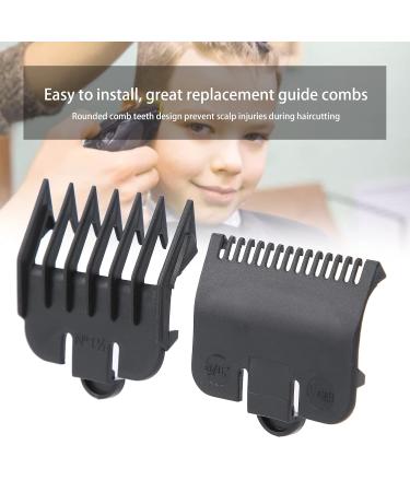 Premium Hair Cutting Guide Combs & Protection Aids for Barbers - Black | International Shipping - Buy Online on GoSupps.com