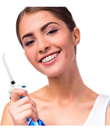 6-Piece Water Flosser Replacement Classic Jet Tips - Flosser Refill Heads for Effective Oral Hygiene - Buy Online on GoSupps.com