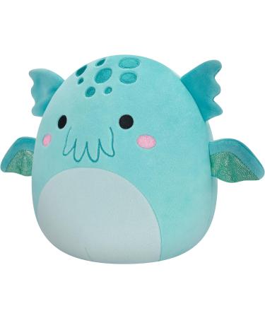 Squishmallows SQCR04087 Theotto Blue Cthulu 7.5 Stuffed Animal Toy | Kellytoy Plush - Official Squad Ultrasoft - Buy Online on GoSupps.com
