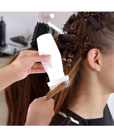 6oz Root Comb Applicator Bottle for Hair Dye & Scalp Treatment - Graduated Scale, Professional Hair Oil Brush - Buy Online on GoSupps.com