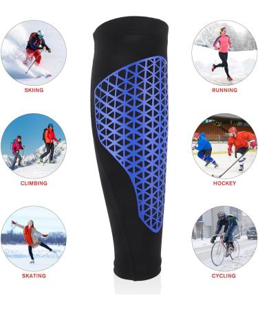 Buy Sosoport 2pcs Knee Socks - Reusable Leg Protective Sleeves for Men | Running Calf Protector & Warm Leg Sleeves - Premium Comfort & Support for Active Lifestyles - Buy Online on GoSupps.com