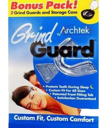2 for 1 Bonus Pack! Grind Guard - Relieves Symptoms Associated with Teeth Grinding Colors may Vary