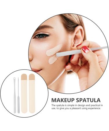 Cabilock Spatule Fond de Teint Inoxydable avec Manche Long pour M lange de Maquillage Professionnel et Usage Domestique Outil pour Fond de Teint Blush Ombre Paupi res et Vernis Ongles - Buy Online on GoSupps.com