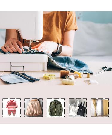 60Pcs Universal Sewing Machine Needles Set for Singer Brother Janome Varmax - Sizes HAX1 65/9, 75/11, 80/12, 90/14, 100/16, 110/18 - Buy Online on GoSupps.com