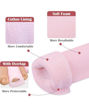 Ultrassist Toe Sleeve - Medium Size, 36 Roll, Sponge Protectors for Blisters, Bunions, Corns - 7/8 Inner Diameter - Buy Online on GoSupps.com