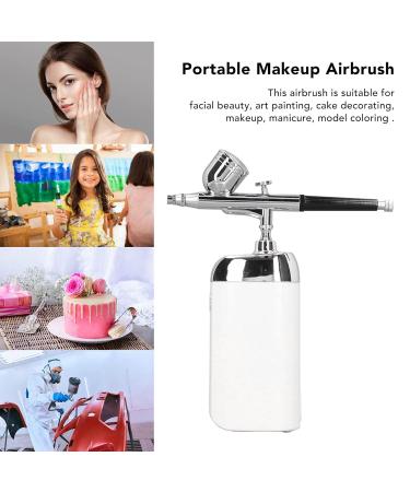 Oxygen Facial Portable Airbrush Cordless Handheld USB Charging Facial Mist Sprayer for Cake Decoration (White) - Buy Online on GoSupps.com
