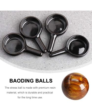 Lurrose 4-Piece Squeeze Exercise Handle - Hand Coach Baoding Balls & Fitness Massage Tools | International Shipping Available - Buy Online on GoSupps.com