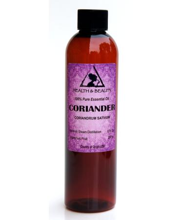 Coriander Essential Oil Aromatherapy Therapeutic Grade 100% Pure Natural 8 oz
