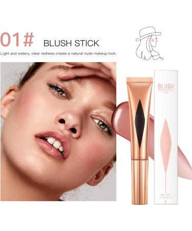3 Pcs Liquid Contour Beauty Wand Set Highlighter Makeup Face Blusher - Long Lasting Waterproof Contour Beauty Wand with Cushion Applicator (3pcs B Set) - Buy Online on GoSupps.com