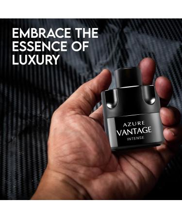 Men's Cologne Azure Vantage Eau De Toilette Body Spray Fragrance For Men- Daywear Casual Daily Perfume Set with Suede Pouch- 3.4 Fl Oz Bottle- Ideal EDT Beauty Gift for Birthday Anniversary Azure Vantage Black - Buy Online on GoSupps.com