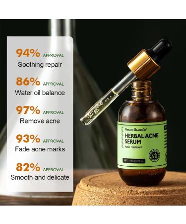 Rosarden Anti Acne Serum for Face Natural Herbal Face Serum for Improvement Pimples Pore Acne Scar Anti Pimple Serum Face Care for All Skin Types of Acne - Buy Online on GoSupps.com