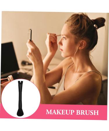 Beavorty aluminum tube Contour Brush Dual Ended Makeup Brush nylon Powder Brush Makeup Tool 13.50X2.50X2.00CM Black - Buy Online on GoSupps.com