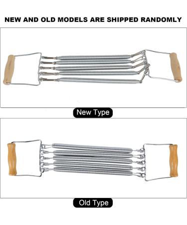 Spring Wall Pulley Chest Expander - Removable Fitness Bands for Muscle Training & Stretching with Wooden Handle - Buy Online on GoSupps.com