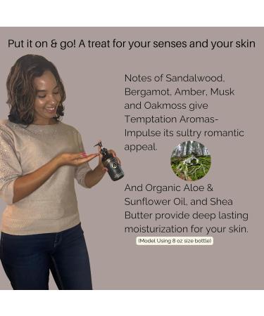 Temptation Aromas Warm Sandalwood 3 piece Fragrance Gift Set 4oz Body Oil - Buy Online on GoSupps.com