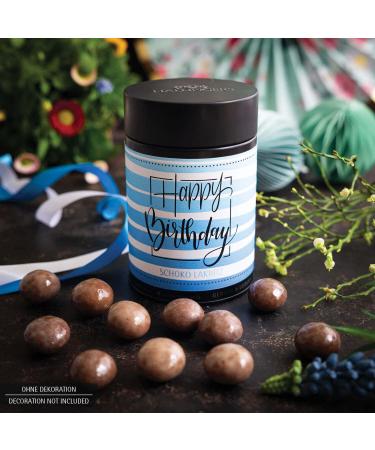 Hallingers Happy Birthday Gourmet Licorice 150g - Perfect Gift for Mother's Day & Father's Day | Spiced Chocolate Treats & Birthday Congratulations - Buy Online on GoSupps.com