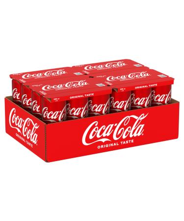 Coca-Cola Original Taste - Tout le go t original de Coca-Cola - Bo te 100 % recyclable - 24 canettes de 330 ml Original 330 ml 4x6