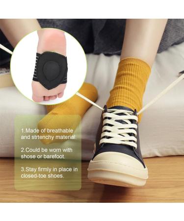 TSHAOUN 4 Pair Arch Support Compression Cushioned plantar fasciitis support Relief Plantar Fasciitis Sleeves Fallen Arches Heel Spurs for Men and Women (Black Green) - Buy Online on GoSupps.com