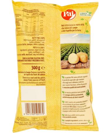 Pai Classica Salted Potato Chips Pack of 3 300g - Buy Online on GoSupps.com
