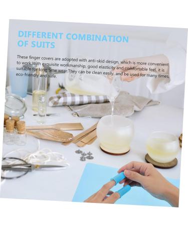 FOMIYES Finger Cots Set - Silicone Cushion Finger Supports & Protectors for Thumb & Fingers - Durable Finger Covers for Relief & Comfort - Buy Online on GoSupps.com