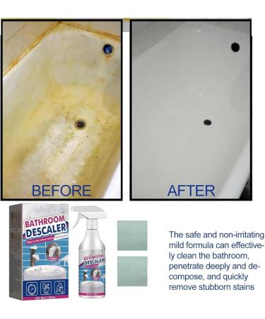 Acssart Bathroom Descaler Acssart Foam Cleaner Bathroom Efficient Bathroom Cleaner with Spray Nozzle Bathroom Descaler Stubborn Stains Cleaner Descaler Bathroom Cleaner 1pcs - Buy Online on GoSupps.com