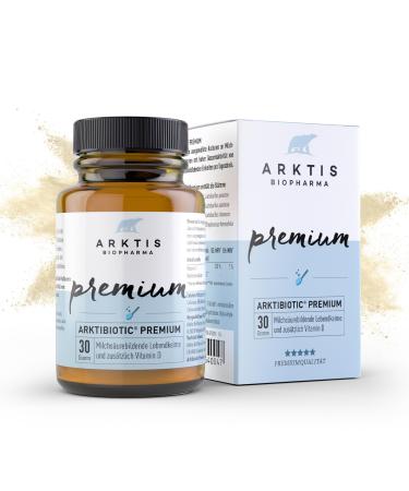 Arctic Biopharma Arctibiotic Premium powder 30g in pharmacy quality |With 6 selected lactic acid bacteria and vitamin D |Probitiotics intestinal treatment intestinal bacteria probiotics cultural complex - Buy Online on GoSupps.com