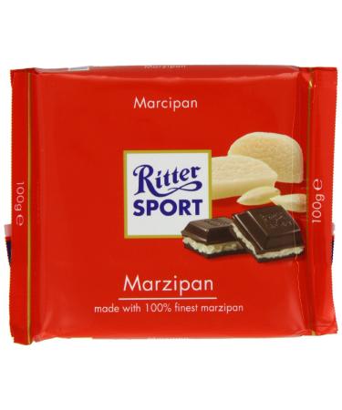 Ritter Sport Ritter Sport 5 x German Marzipan Chocolate Bars 100 g